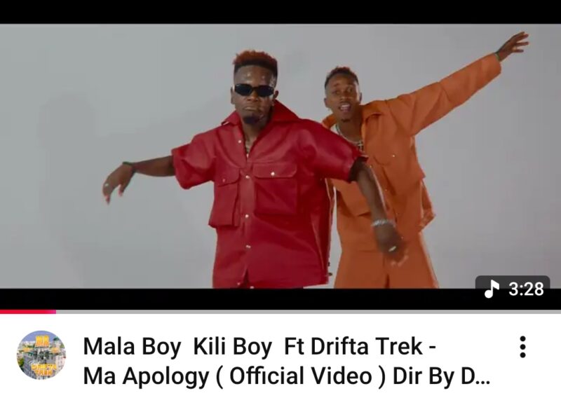 Mala Boy, Kili Boy Ft Drifta Trek- Ma Apology