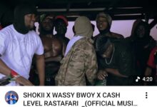 Shokii - Ratafari Ft Wassy Bwoy And Cash Level