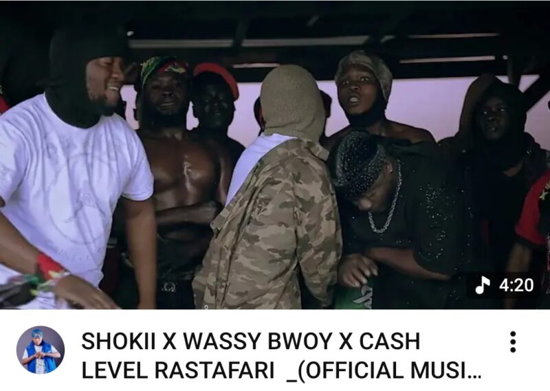 Shokii - Ratafari Ft Wassy Bwoy And Cash Level