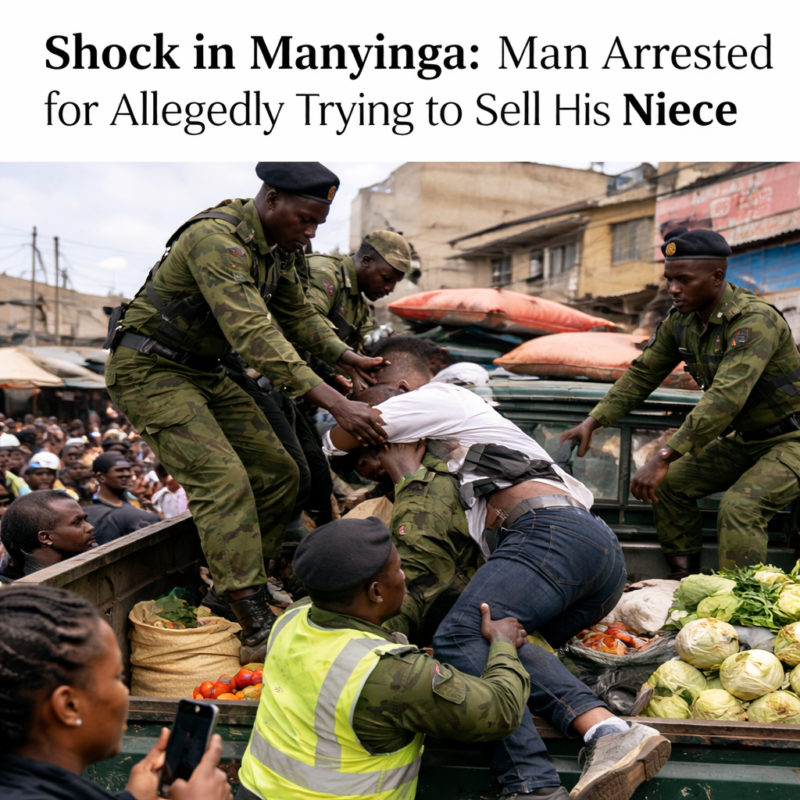 Man Arrested for Allegedly Trying to Sell His Own Niece